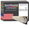 DoorStepInk Brand for Roland ESL4-4BK 440mL Black Remanufactured in the USA Ink Cartridge-0