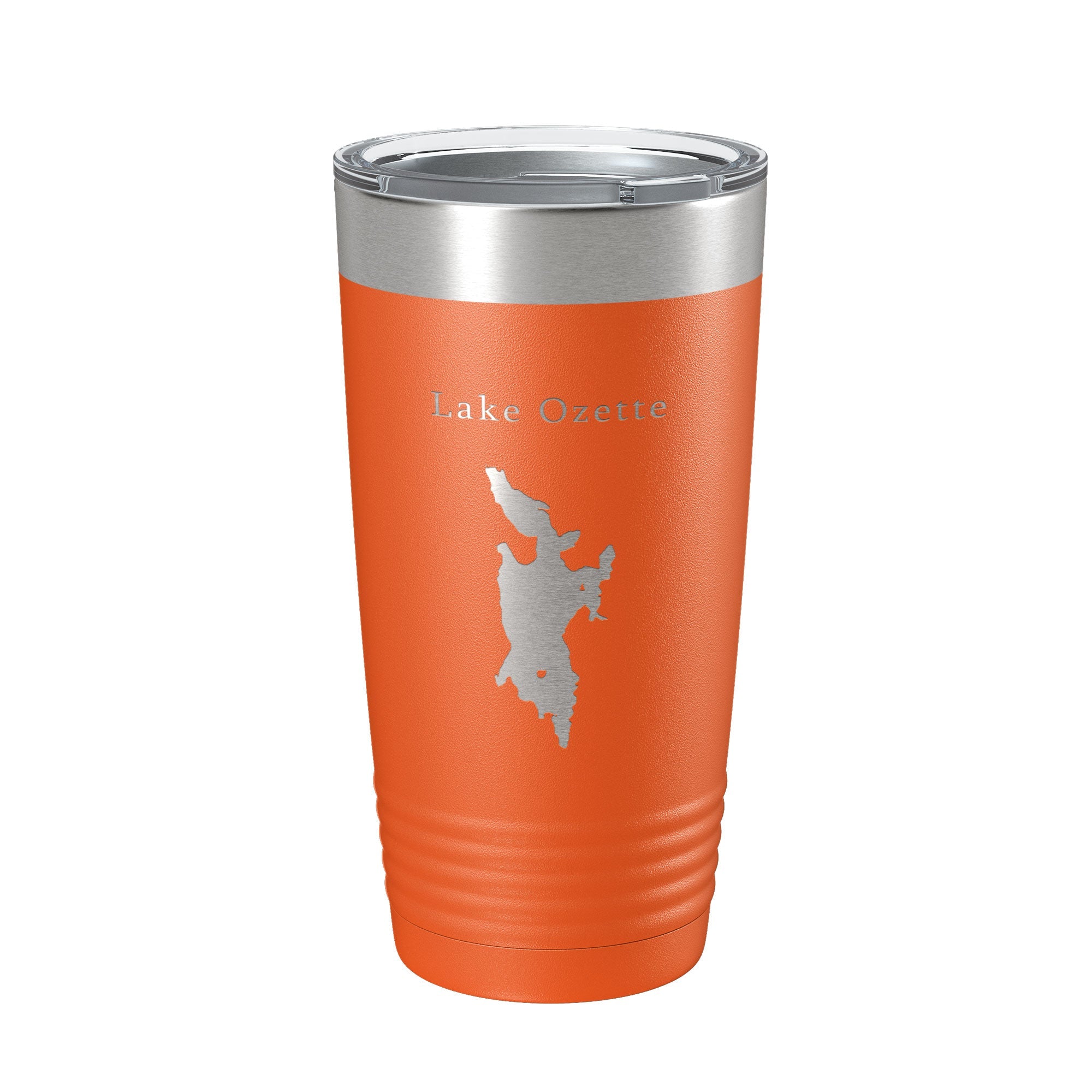 Lake Ozette Map Tumbler Travel Mug Insulated Laser Engraved Coffee Cup Washington 20 oz-17