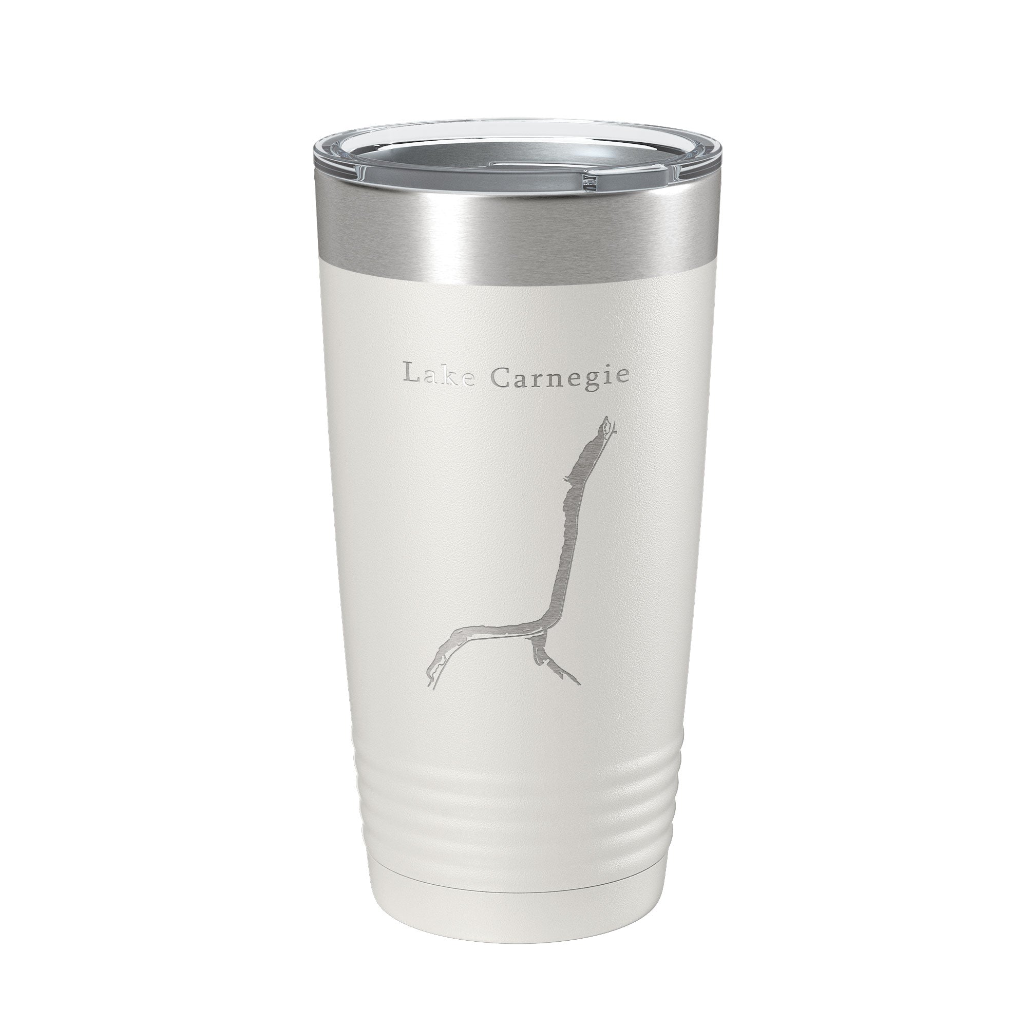 Lake Carnegie Map Tumbler Travel Mug Insulated Laser Engraved Coffee Cup Princeton New Jersey 20 oz-7