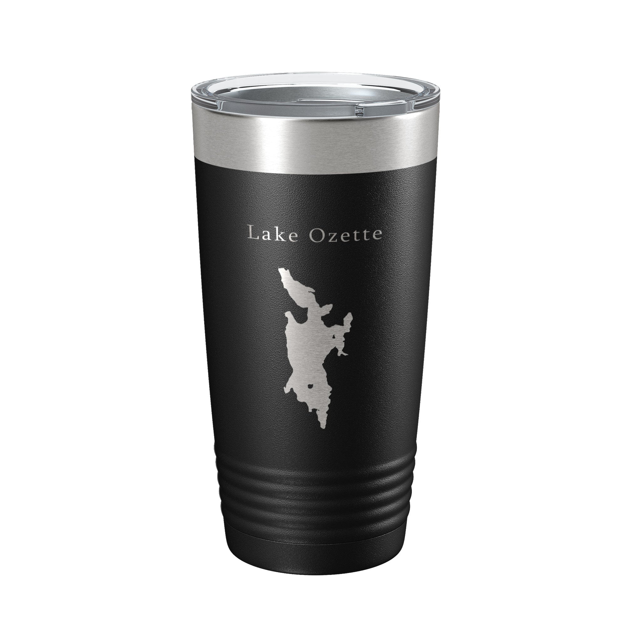 Lake Ozette Map Tumbler Travel Mug Insulated Laser Engraved Coffee Cup Washington 20 oz-5