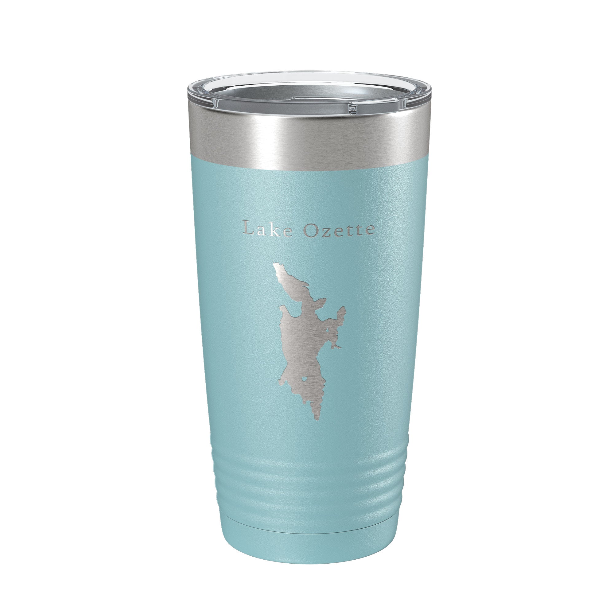 Lake Ozette Map Tumbler Travel Mug Insulated Laser Engraved Coffee Cup Washington 20 oz-13