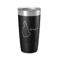 New Hampshire Tumbler Home State Travel Mug Insulated Laser Engraved Map Coffee Cup 20 oz-5