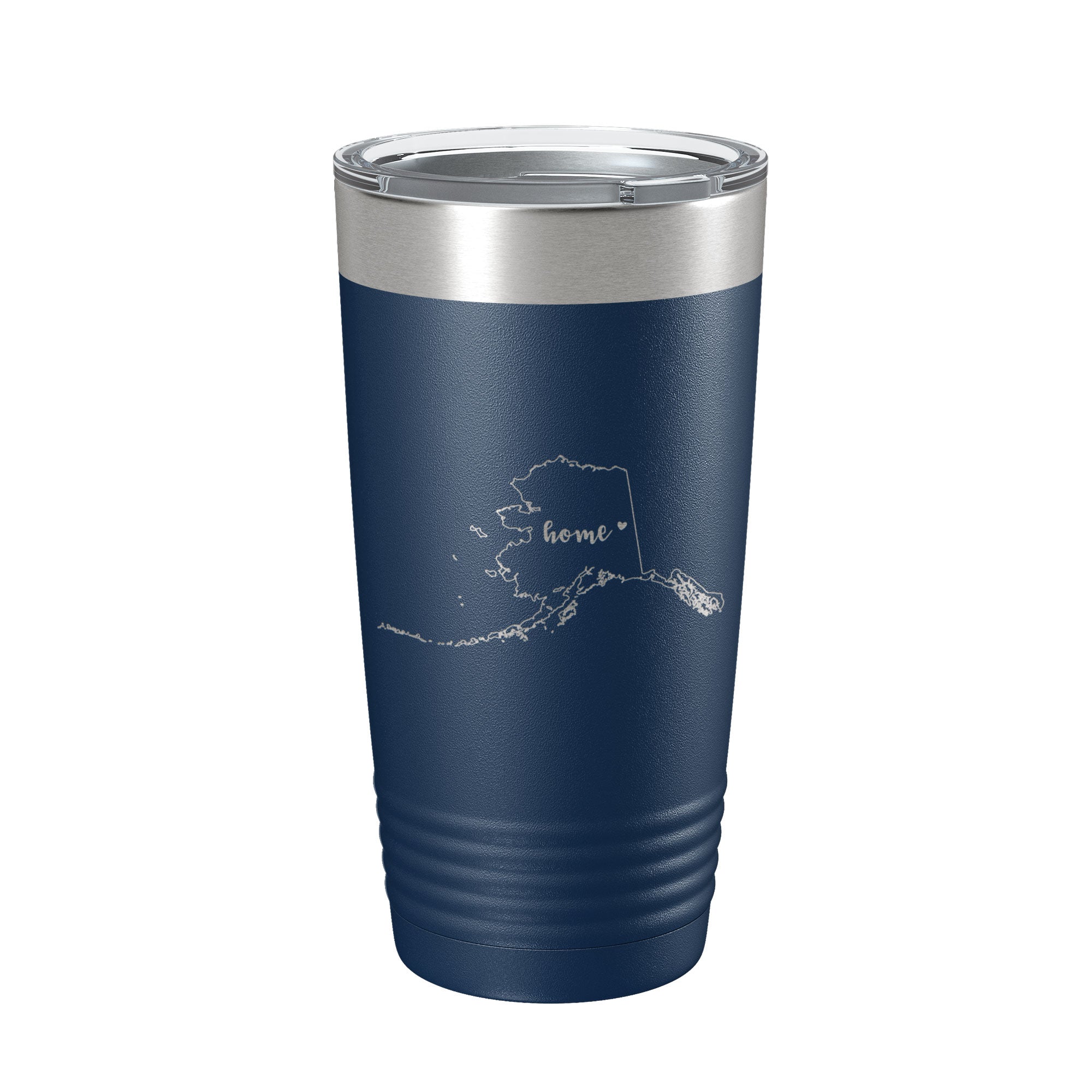 Alaska Tumbler Home State Travel Mug Insulated Laser Engraved Map Coffee Cup 20 oz-2