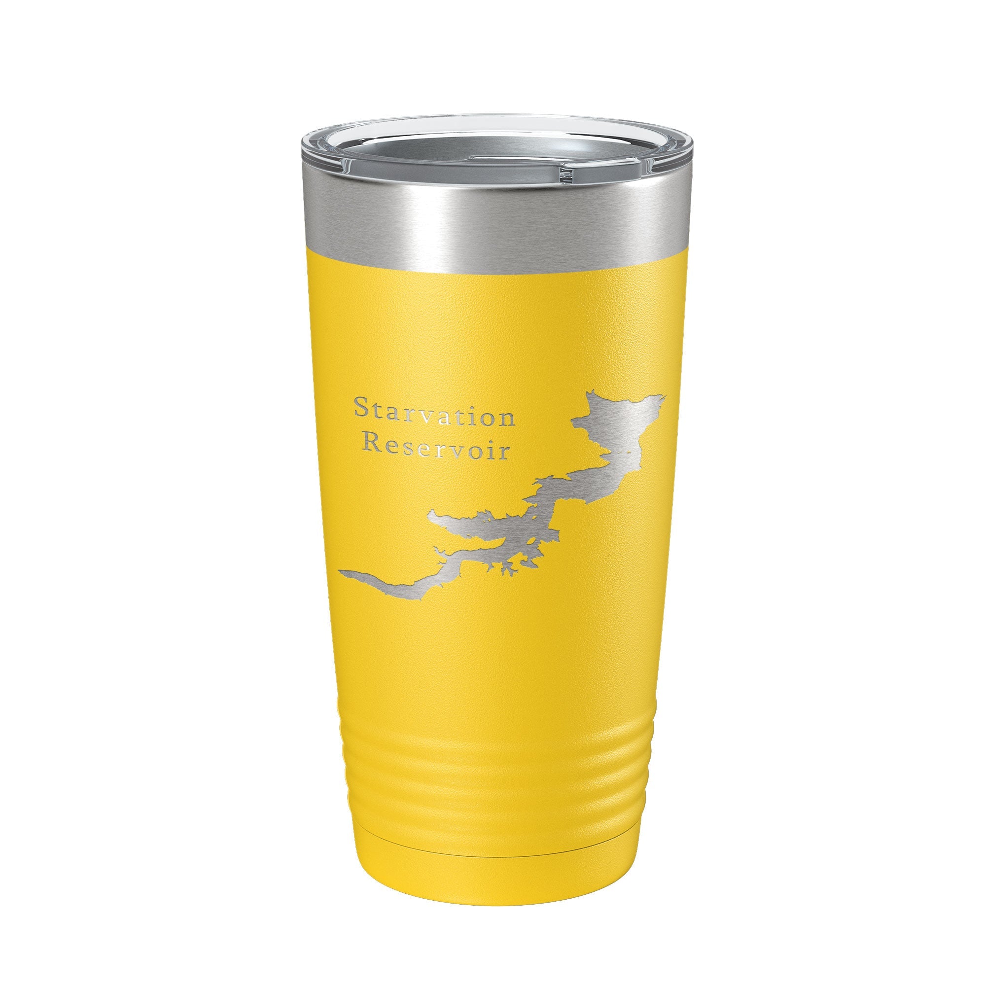 Starvation Reservoir Tumbler Lake Map Travel Mug Insulated Laser Engraved Coffee Cup Utah 20 oz-19