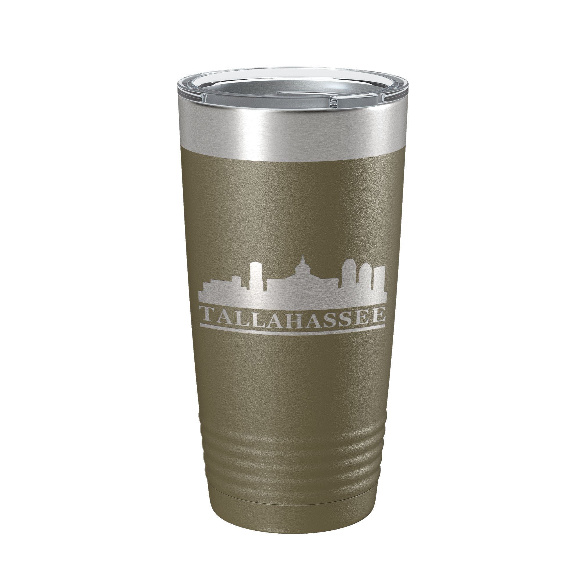 Tallahassee Skyline Tumbler Travel Mug Insulated Laser Engraved Coffee Cup Florida 20 oz-21