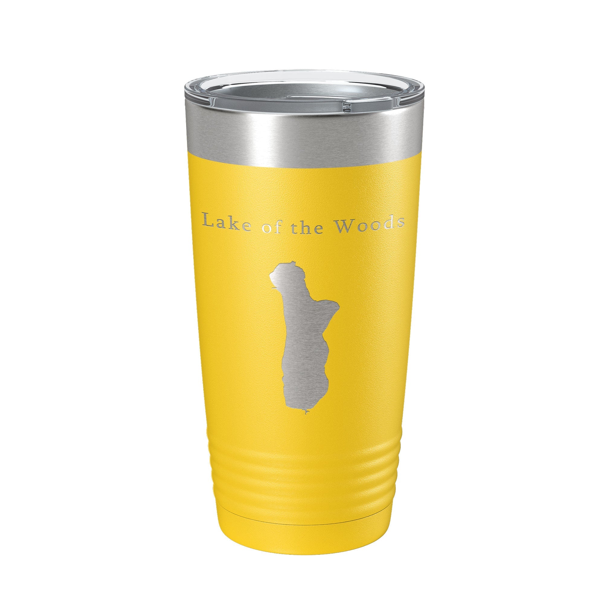 Lake of the Woods Map Tumbler Travel Mug Insulated Laser Engraved Coffee Cup Oregon 20 oz-4