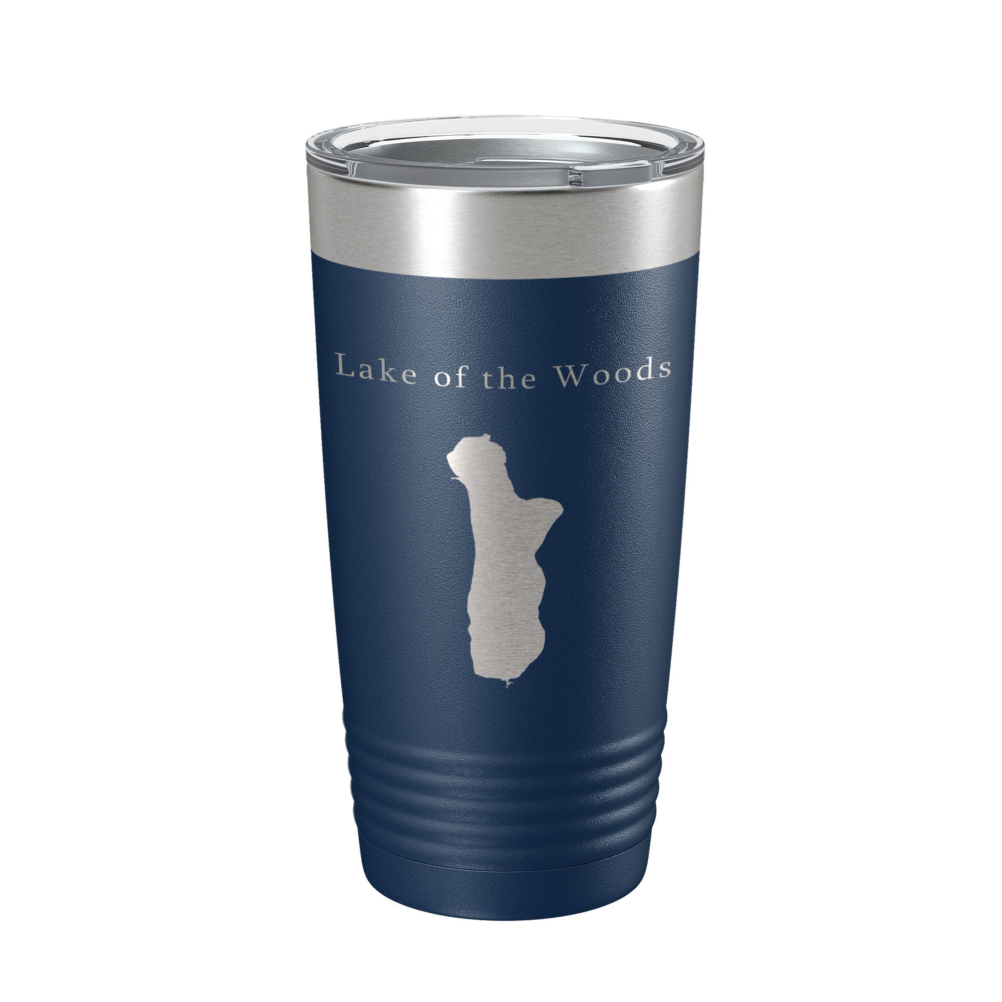 Lake of the Woods Map Tumbler Travel Mug Insulated Laser Engraved Coffee Cup Oregon 20 oz-2