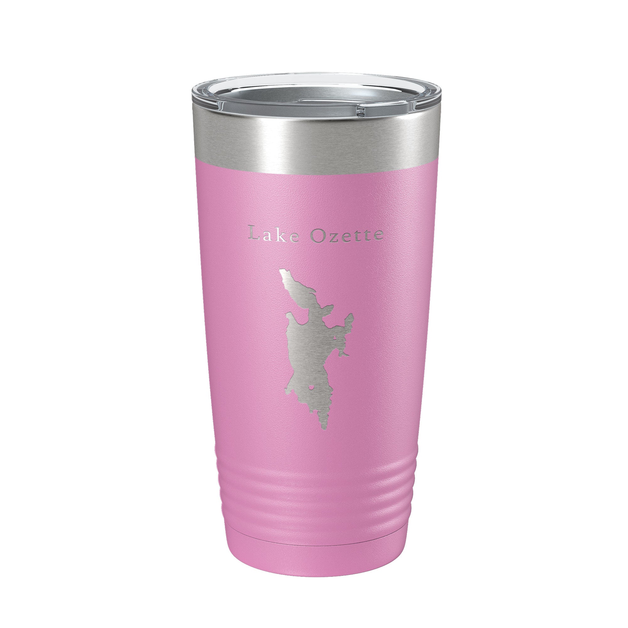Lake Ozette Map Tumbler Travel Mug Insulated Laser Engraved Coffee Cup Washington 20 oz-14