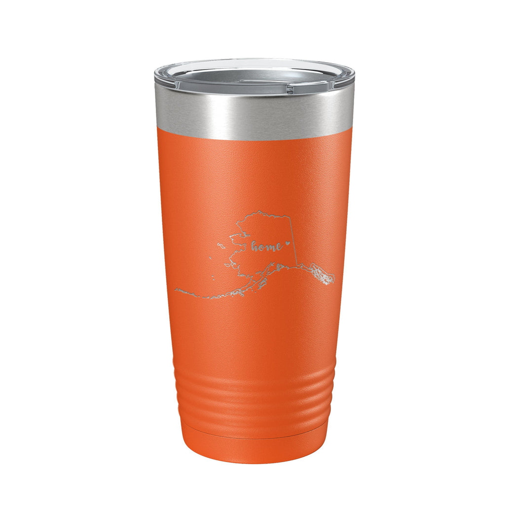Alaska Tumbler Home State Travel Mug Insulated Laser Engraved Map Coffee Cup 20 oz-4