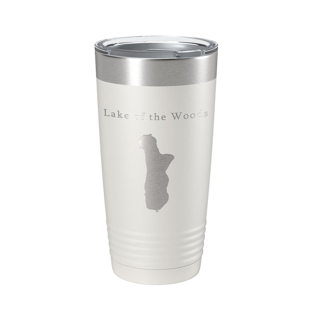 Lake of the Woods Map Tumbler Travel Mug Insulated Laser Engraved Coffee Cup Oregon 20 oz-1