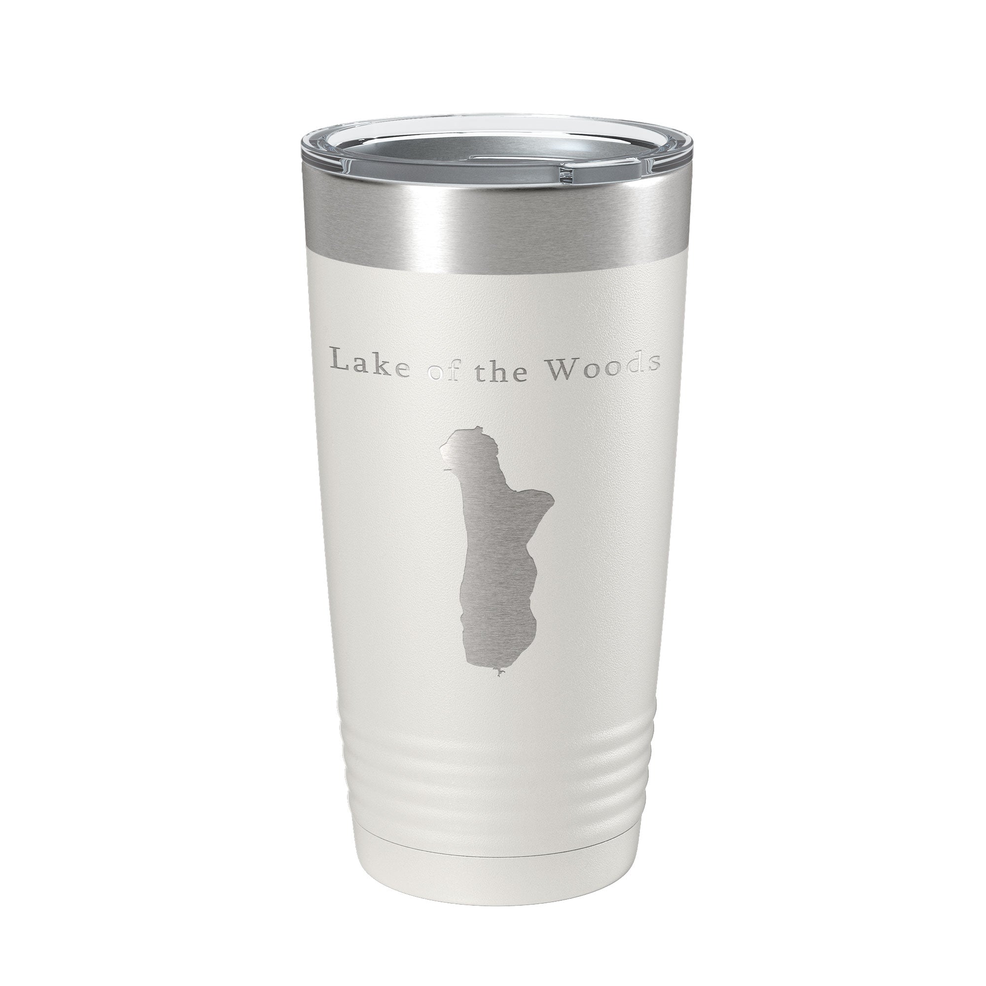 Lake of the Woods Map Tumbler Travel Mug Insulated Laser Engraved Coffee Cup Oregon 20 oz-1